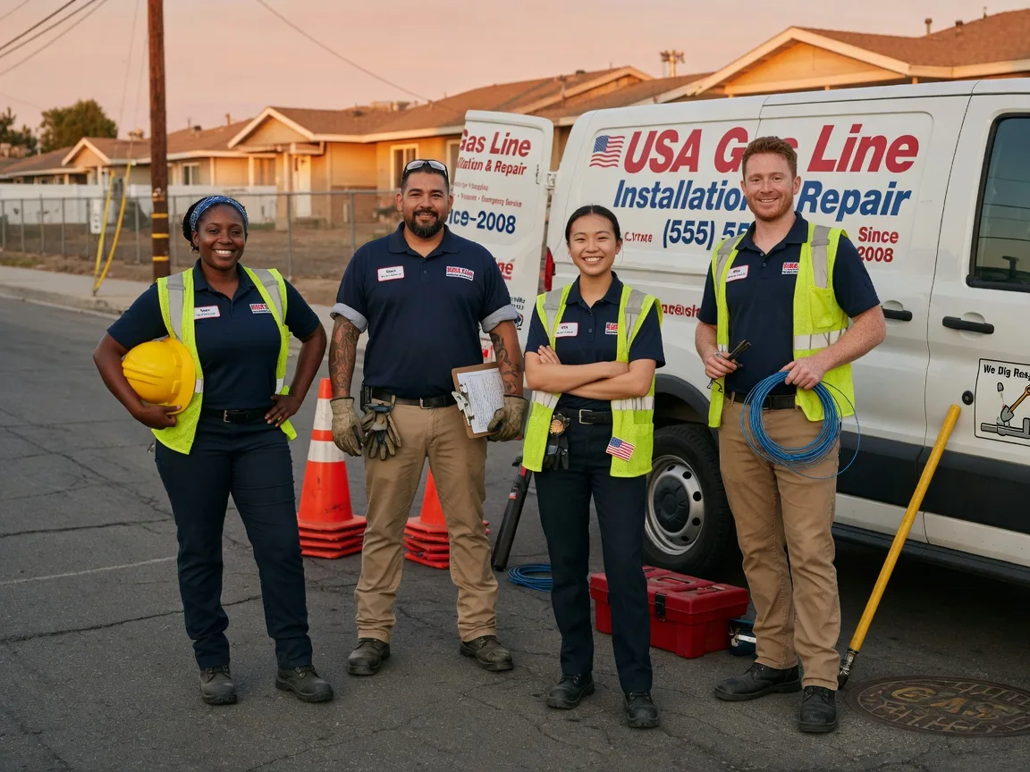Gas Line Installation company in Dawson, PA